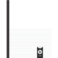 Half Lined Half Blank Notebook: 8.5