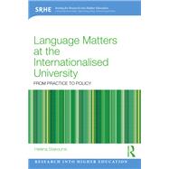 Language Matters at the Internationalised University by Hel�na Stakounis, 9781032912141