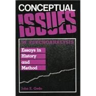 Conceptual Issues in Psychoanalysis: Essays in History and Method by Gedo,John E., 9781138872141