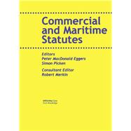 Commercial and Maritime Statutes by MacDonald Eggers; Peter, 9781138152144