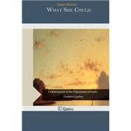 What She Could by Warner, Susan, 9781505362145