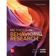 ND IVY TECH COMM CLG OF INDIANA-BLOOMINGTON LL METHODS IN BEHAVIORIAL RESEARCH by Cozby, 9781265282158