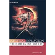 Statistical Evaluation of Measurement Errors by Dunn, Graham, 9780470682159