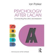 Psychology after Lacan: Connecting the Clinic and Research by Parker; Ian, 9781848722163