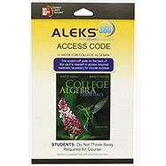 ALEKS 360 Access Card (11 weeks) for College Algebra by Gerken, Donna; Miller, Julie, 9781259722165