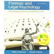 Loose-leaf Version for Forensic and Legal Psychology Psychological Science Applied to Law by Costanzo, Mark; Krauss, Daniel, 9781319352165