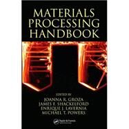Materials Processing Handbook by Groza; Joanna R., 9780849332166