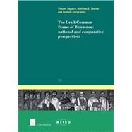 The Draft Common Frame of Reference: National and Comparative Perspectives by Sagaert, Vincent; Storme, Matthias; Terryn, Evelyne, 9789400002166