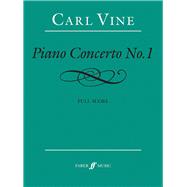 Piano Concerto No. 1 by Vine, Carl (COP), 9780571572168