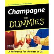 Champagne For Dummies by McCarthy, Ed, 9780764552168