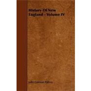 History of New England - by Palfrey, John Gorman, 9781444622171