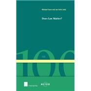 Does Law Matter?  On Law and Economic Growth by Faure, Michael; Smits, Jan, 9789400002173