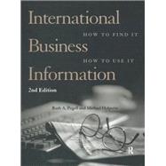International Business Information by Ruth A. Pagell, Michael Halperin, 9781315062174