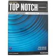 Top Notch Fundamentals Student's Book & eBook with Digital Resources & App by Saslow & Ascher, 9780137332175
