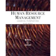 Cengage Advantage Books: Human Resource Management Essential Perspectives by Mathis, Robert L.; Jackson, John H., 9780324202175