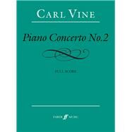 Piano Concerto No. 2 by Vine, Carl (COP), 9780571572175
