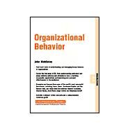 Organizational Behavior Organizations 07.10 by Middleton, John, 9781841122175