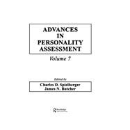 Advances in Personality Assessment: Volume 7 by Spielberger; Charles D., 9780805802177