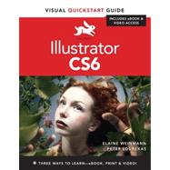 Illustrator CS6 Visual QuickStart Guide by Lourekas, Peter; Weinmann, Elaine, 9780321822178