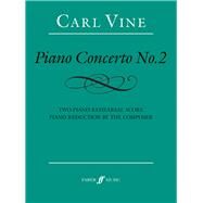Piano Concerto No. 2 by Vine, Carl (COP), 9780571572182