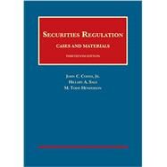 Securities Regulation, 13th by Coffee Jr, John C.; Sale, Hillary A.; Henderson, M. Todd, 9781628102192
