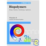 Biopolymers, Polyesters II - Properties and Chemical Synthesis by Doi, Yoshiharu; Steinb�chel, Alexander, 9783527302192