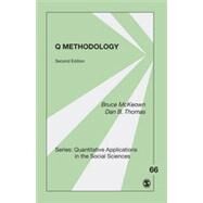 Q Methodology by McKeown, Bruce; Thomas, Dan B., 9781452242194