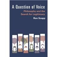 A Question of Voice by Scapp, Ron, 9780472132195