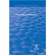 From Policy to Practice by Rein,Martin, 9780873322195