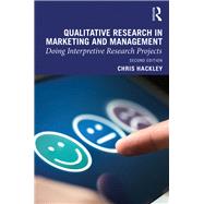 Qualitative Research in Marketing and Management by Hackley, Chris, 9781138332195
