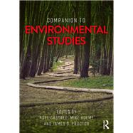 Companion to Environmental Studies by Castree; Noel, 9781138192201