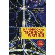 The Handbook of Technical Writing With 2020 Apa Update by Alred, Gerald J.; Oliu, Walter E.; Brusaw, Charles T., 9781319362201