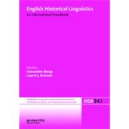 English Historical Linguistics by Bergs, Alexander; Brinton, Laurel J., 9783110202205
