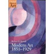 Modern Art 1851-1929 Capitalism and Representation by Brettell, Richard R., 9780192842206