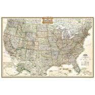 United States Executive Poster Size Map by National Geographic Maps, 9781597752206