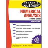 Schaum's Outline of Numerical Analysis by Scheid, Francis, 9780070552210