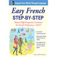 Easy French Step-by-Step, 1st Edition by Myrna Bell  Rochester, 9780071642217