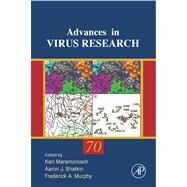 Advances in Virus Research by Maramorosch, Karl; Shatkin, Aaron, J., 9780080552217