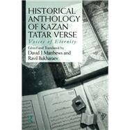Historical Anthology of Kazan Tatar Verse by Bukharaev; Ravil, 9781138992221