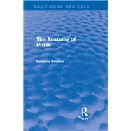 The Anatomy of Prose (Routledge Revivals) by Johnson and Alcock; c/o Marjor, 9780415722223
