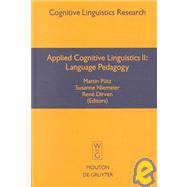 Applied Cognitive Linguistics by Putz, Martin; Niemeier, Susanne; Dirven, Rene, 9783110172225
