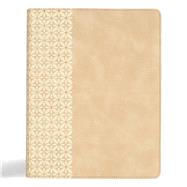 CSB Notetaking Bible, Expanded Reference Edition, Cream SuedeSoft LeatherTouch by CSB Bibles by Holman, 9798384502227