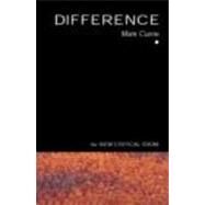 Difference by Currie; Mark, 9780415222228