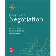 Loose Leaf Inclusive Access For Essentials Of Negotiation by Barry, Bruce; Saunders, David; Lewicki, Roy, 9781264262229