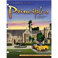 California Real Estate Principles 16th LOOSE LEAF by Walt Huber, 9781626842236