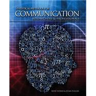 Statistical Methods for Communication Researchers and Professionals by WEBER, RENE, 9781465212238