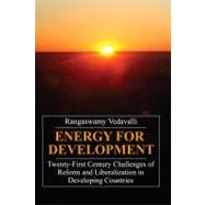 Energy for Development by Vedavalli, Rangaswamy, 9781843312239