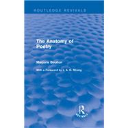 The Anatomy of Poetry (Routledge Revivals) by Johnson and Alcock; c/o Marjor, 9780415722247