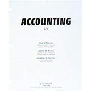Accounting 27e loose-leaf version by Carl S. Warren;? James M. Reeve;? Jonathan Duchac, 9781337272247