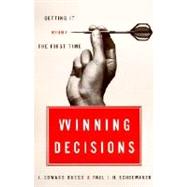 Winning Decisions Getting It Right the First Time by Russo, J. Edward; Schoemaker, Paul J.H., 9780385502252